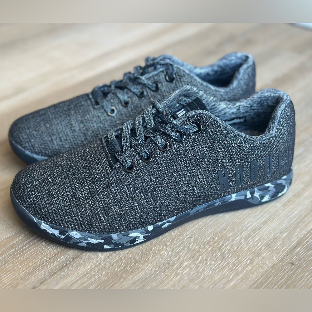 NOBULL Charcoal Women’s Knit Sneakers